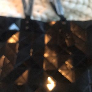 Black tote bag